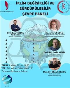 İklim Değişikliği ve Sürdürülebilir Çevre Paneli